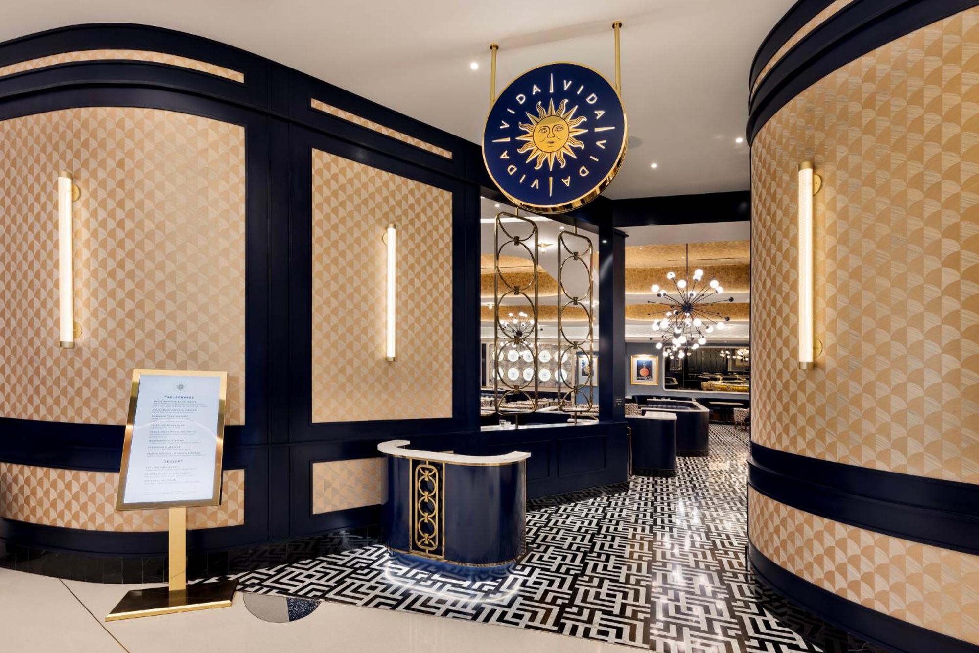 Fontainebleau Las Vegas Bagian luar foto The restaurant's interior