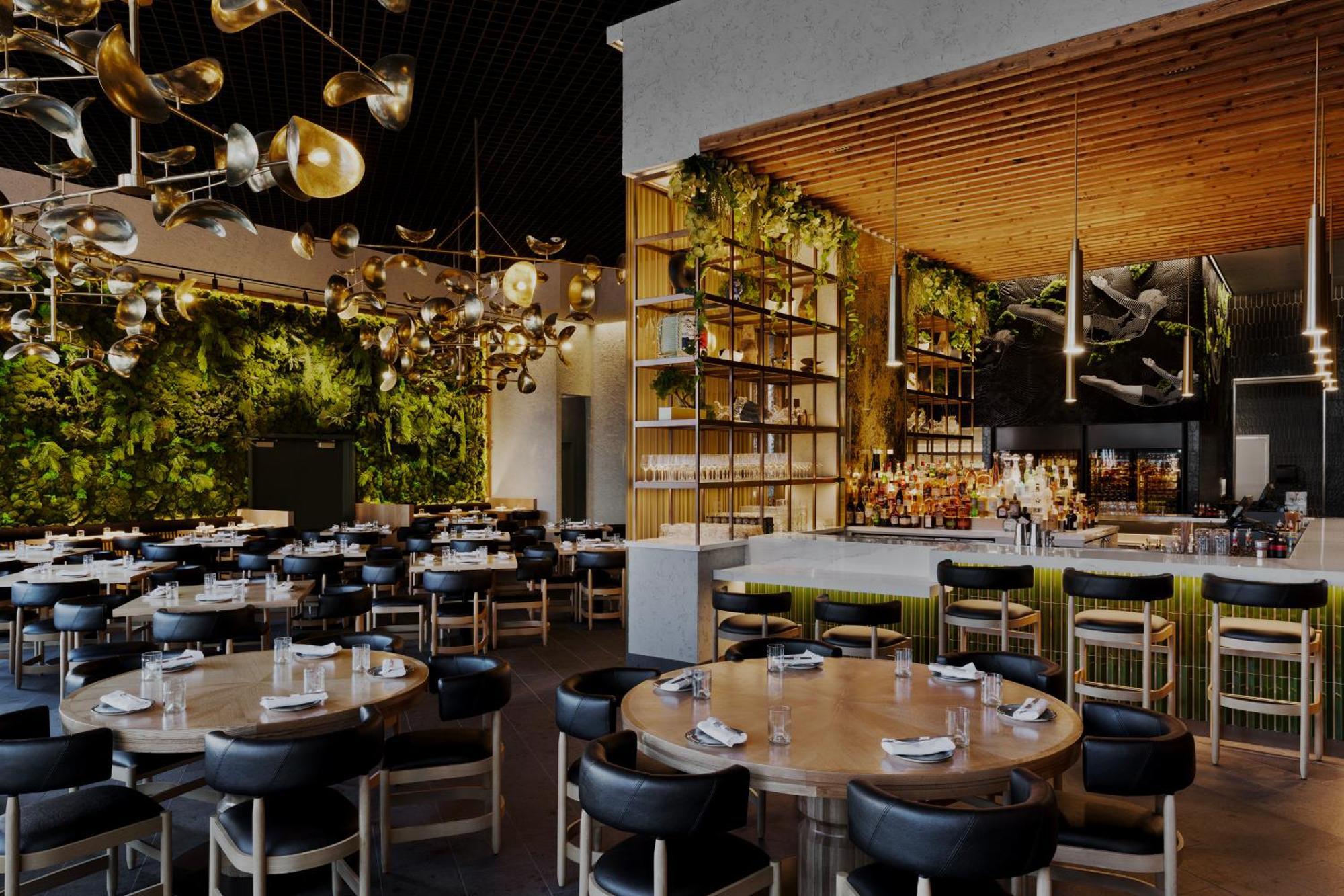 Fontainebleau Las Vegas Bagian luar foto Interior of the restaurant
