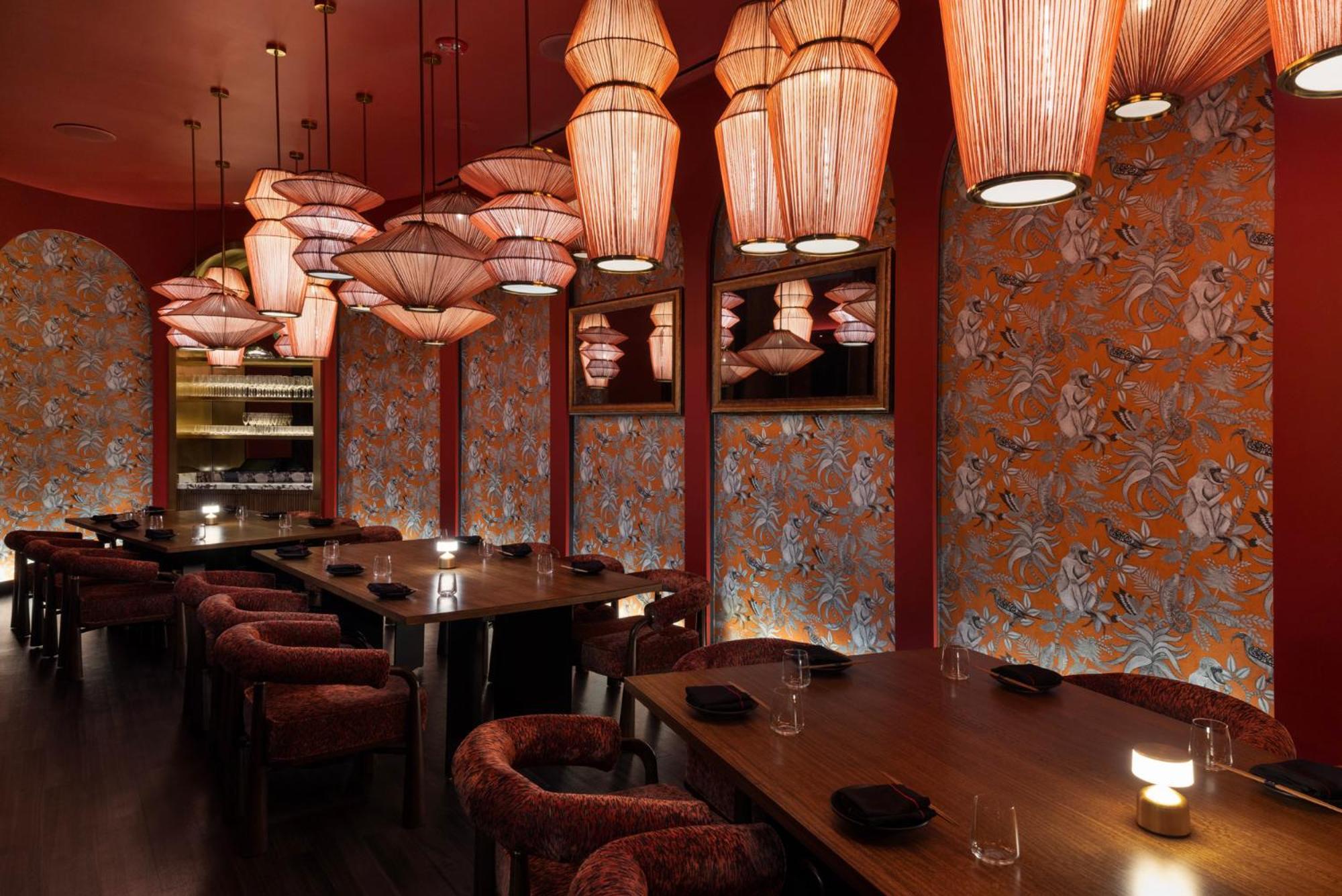 Fontainebleau Las Vegas Bagian luar foto Interior of the restaurant