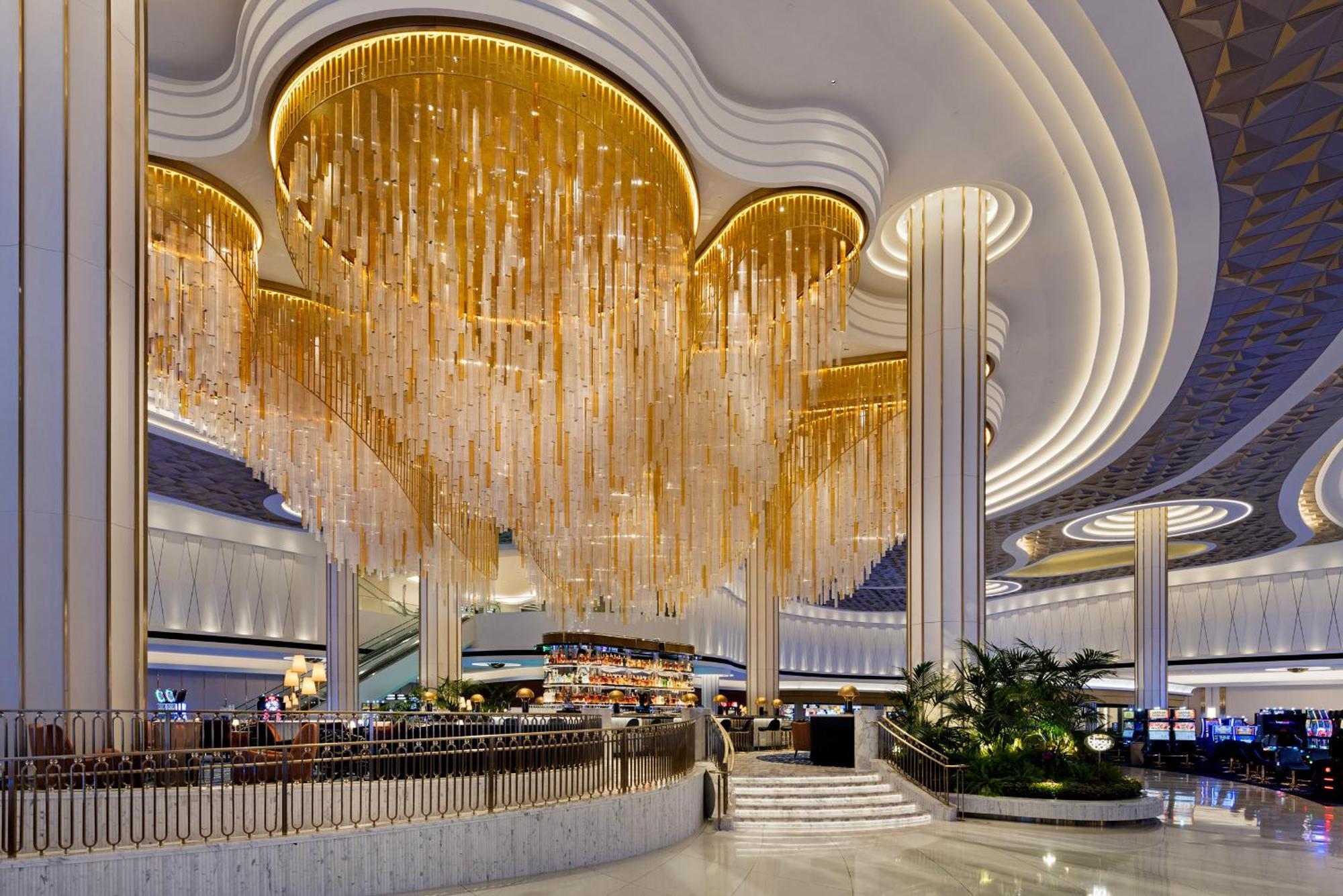 Fontainebleau Las Vegas Bagian luar foto The main lobby of the MGM Grand Hotel